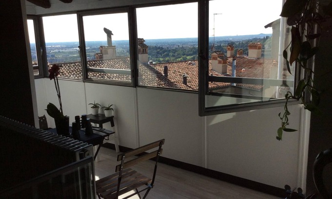 Citta Alta Apartamento | Loft con vistas panorámicas en el corazón de Bérgamo Alta