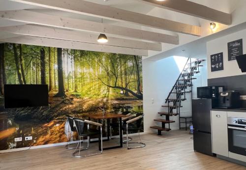 Neckarwestheim Apartamento | Loft Wohnung Appartement auf 2 Etagen, Nähe Neckar