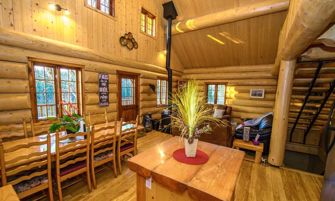 Mauricie Chalet De Esquí | Log cabin Inspiration!