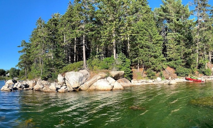 Friendship Cabina | Log Cabin en el océano!