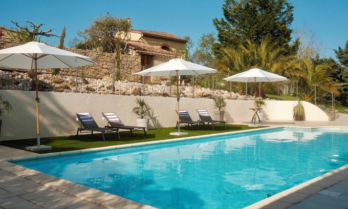 Pech-Luna Casa | L’Ostalet: a peaceful countryside retreat near Mirepoix w/ large heated pool