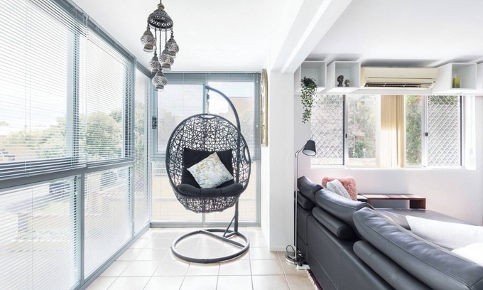 New Farm Apartamento | Hermoso apartamento 2BR Riverfront New Farm