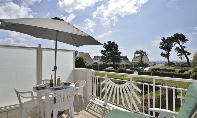 Morbihan Apartamento | Bonito apartamento para 4 personas con WIFI, TV y terraza
