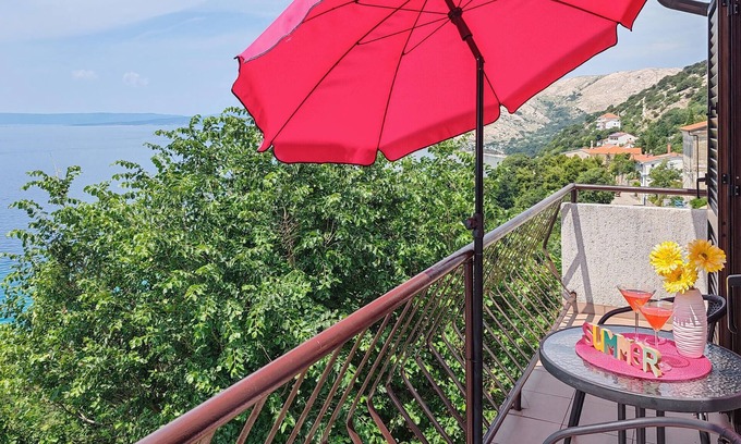 Stara Baska Apartamento | Precioso apartamento en Stara Baska