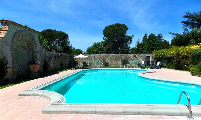 Scarperia e San Piero Villa | Precioso apartamento en villa para 8 personas con piscina, WIFI, TV y vista panorámica