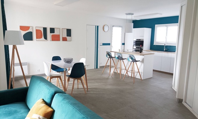 Saint-Seurin-De-Cursac Casa | Lovely house "LE CARRELET DE L'ESTUAIRE" near CITADELLE DE BLAYE