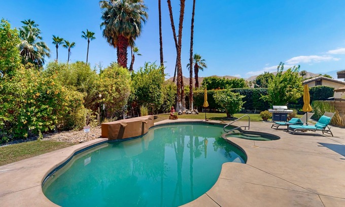 Araby Casa | Lovely home with firepit and private pool with spa - dogs welcome