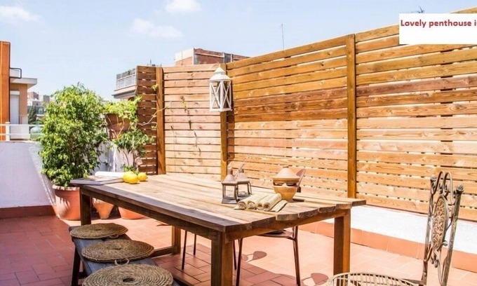 El Congres i els Indians Apartamento | Lovely penthouse with an amazing sunny terrace in Barcelona