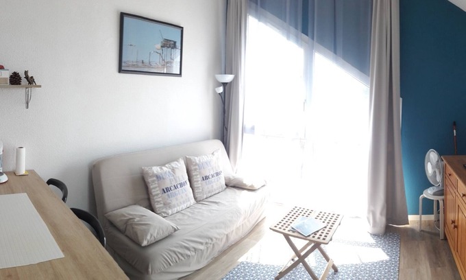 Hourtin Port Apartamento | Bastante T2 frente al sur, con vistas al lago