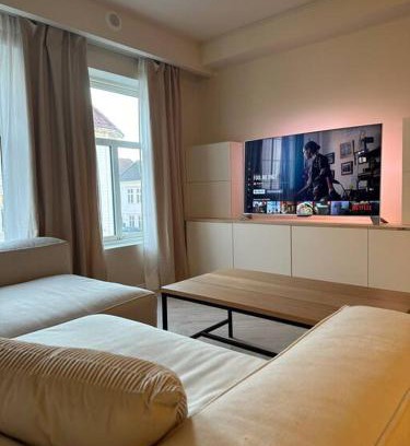 Bergenhus Apartamento | Luksuriøs bygårdsleilighet