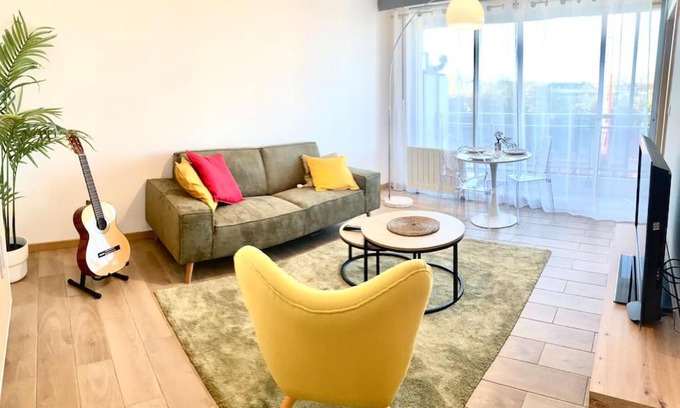 Sablon Apartamento | Lumineux et cosy, avec parking, 2 mn gare, 2mn Muse, 5mn centre