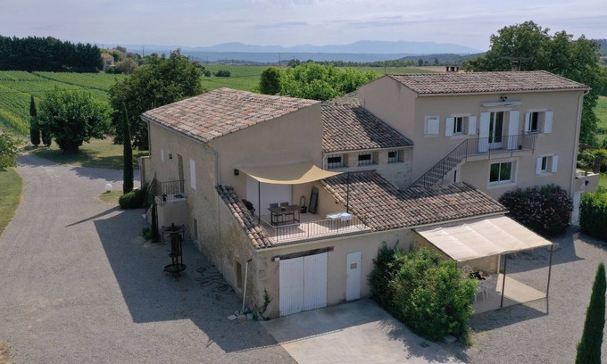 Forcalquier Apartamento | Apartamento 4 personas en casa de campo provenzal en el corazón del Luberon