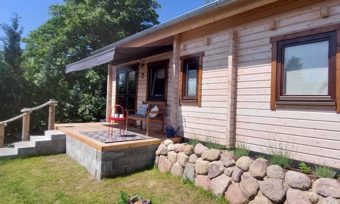 Monkebude Casa | Lüttjes Hus en la laguna de Szczecin
