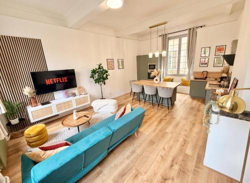 Castres Apartamento | Luxueux appartement cosy, hypercentre Castres