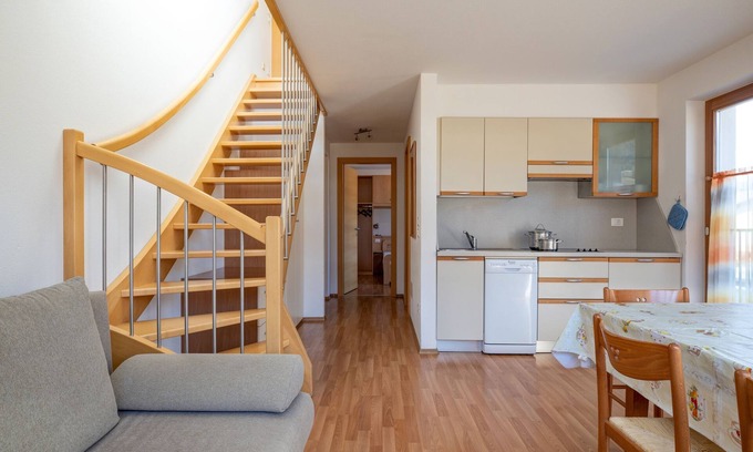 Valdaora di Mezzo Apartamento | Lujoso apartamento "Durnbrunn 4" con terraza, vistas a la montaña y Wi-Fi