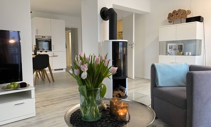 Lietzow Apartamento | Luxurious apartment with balcony, roof terrace and breathtaking water views