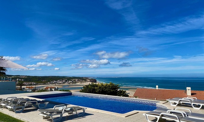 Foz do Arelho Villa | Villa de lujo con fantásticas vistas, piscina climatizada, a 5 minutos a pie de la playa
