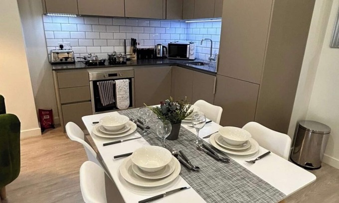 Stevenage Apartamento | Luxury 1-Bed Town Centre South Stevenage