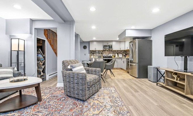 Washington Park Apartamento | Luxury 3BR | Free Parking | Boston | ROKU TV