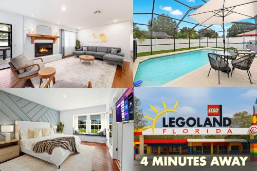 Cypress Gardens Casa | Luxury 3BR with Private POOL & GAME ROOM, only 4 MIN to LEGOLAND