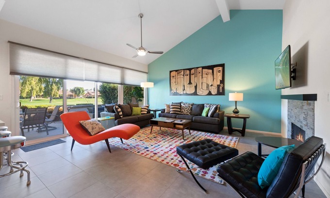 Palm Desert Casa | ★Luxury 4 Bdrm - Monterey Country Club - Pool/Hot-tub Golf Tennis Gym Patio BBQ★