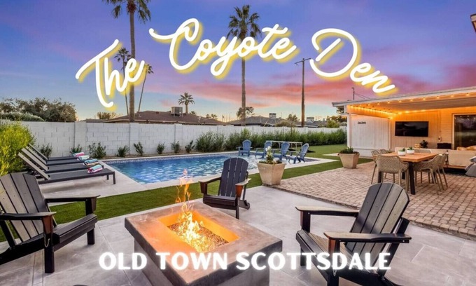 Village Grove Apartamento | Luxury Old Town Scottsdale Oasis Heated Pool