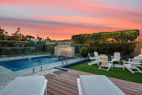 Shelly Beach Casa | Luxury Beach House - Heated Private Pool & Heated Spa - Fire Pitt - Walk to Beach & Golf