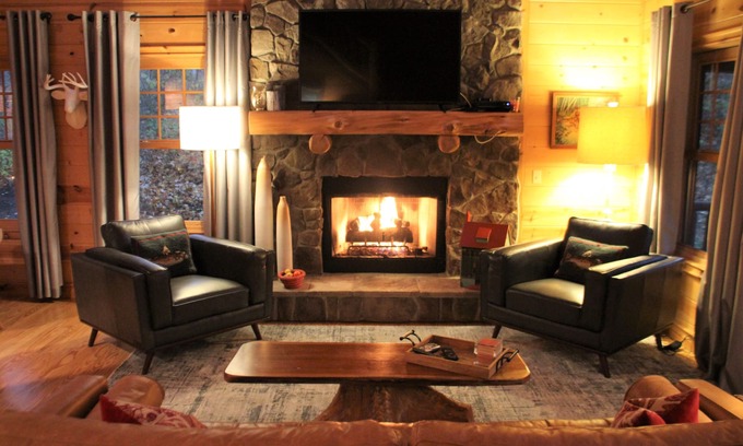 Saugatuck Cabina | Cabina de lujo Retiro. Perfecto para la diversión familiar o escapada romántica
