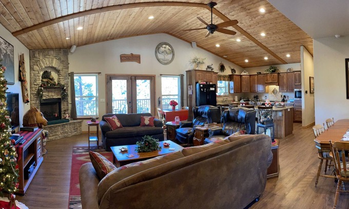 Ruidoso Casa | ¡NUEVA cabaña de lujo 2018! Mirador del Cañón Superior-Sierra Blanca, cerca de la ciudad