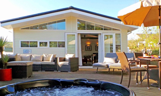 Mynytho Chalet De Esquí | Chalet de lujo en Warren, Abersoch