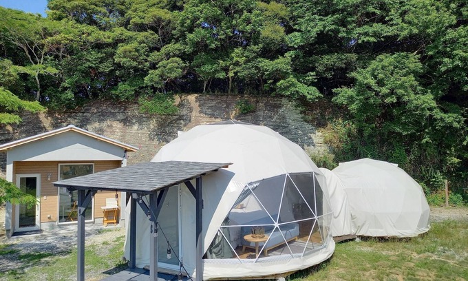 Isumi Alquiler De RV | Luxury dome plan for 4 adults Private toilet an / Isumi City Chiba