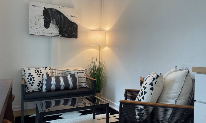 Enoree Cabaña | Luxury modern container home in a rural setting! Pet friendly!