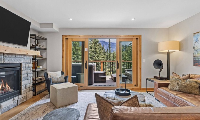 Canmore Villa | Luxury Mountain Villa | Private Hot Tub