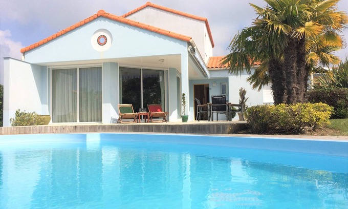 Chateau-d'Olonne Casa | Villa de lujo en '' Les Jardins du Château d'Olonne '' cerca del mar