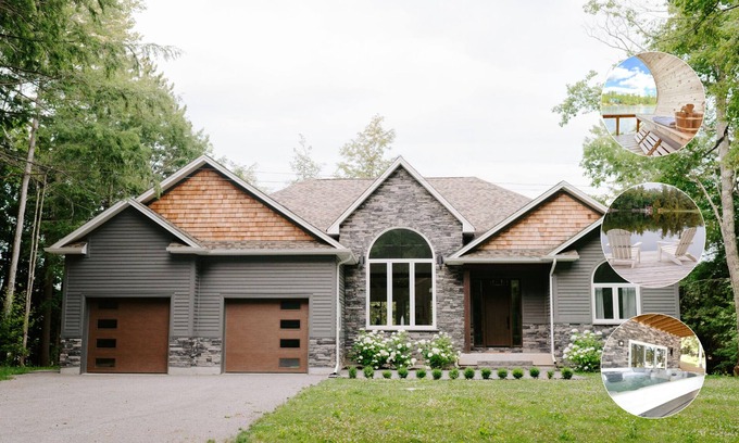 Catchacoma Cabaña | Luxury Waterfront Cottage Rental with Sauna & Hot Tub - 15 Mins from Buckhorn