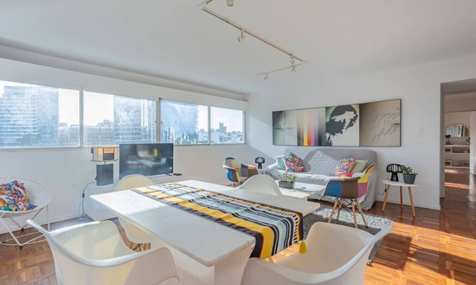 Buceo Apartamento | Luz y confort, 3 dormitorios, garage, pasos de WTC