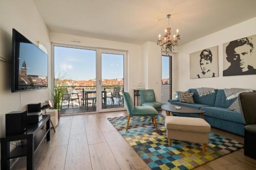 Muritz Apartamento | Müritz Utkiek - Apartment mit Seeblick & Balkon in der Hafenresidenz