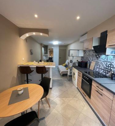 Vias Apartamento | M&S STUDIO NEUF CLIMATISÉ CENTRE Historique