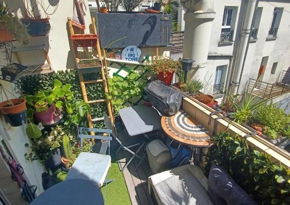 Belleville Apartamento | Ma Terrasse à Belleville - Chez YoYo