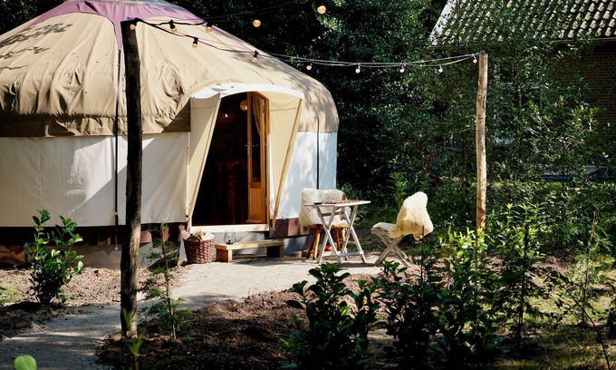 Erp Cabina | Magical Yurt 'Stella' - bij de Boswachter