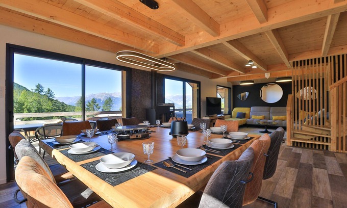 Les Orres Chalet De Esquí | Magnificent Chalet Les Orres 1600m +Jacuzzi + Sauna