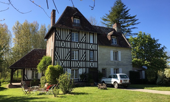 Saint-Vaast-en-Auge Casa | Magnífica casa señorial - 15 personas - 5 minutos del mar - tenis