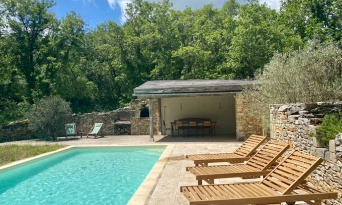 Gindou Casa | Magnifique maison de pierre. Grand domaine & piscine privés