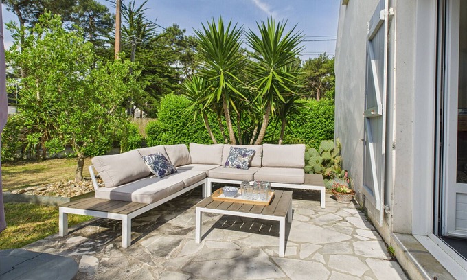 Asserac Chalet De Esquí | Puente de Mahé - 300m Playa - 6 adultos - 6 niños