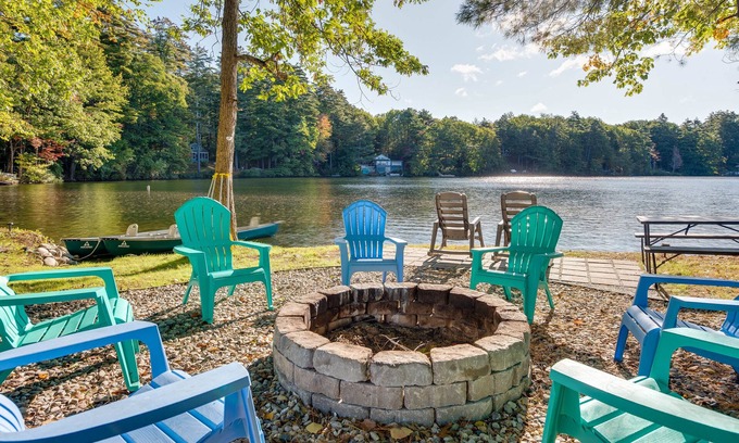 Lyman Casa | Maine Waterfront Home w/ Fire Pit & Scenic Views!