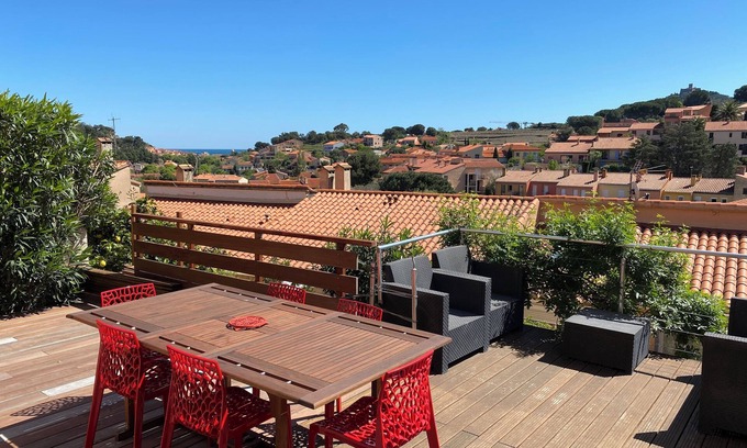 Collioure Casa | Maison 3 Chambres Avec Terrasse / Clim / Parking Privé