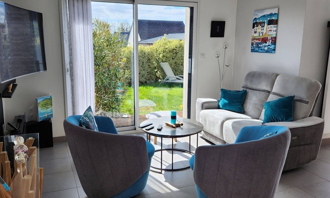 Saint-Ave Casa | Maison Avec Jacuzzi Près de Vannes et des Grands Axes Pour Découvrir le Golfe
