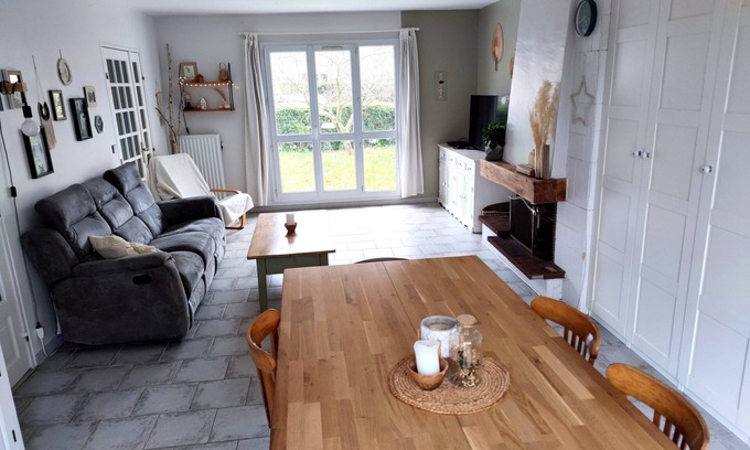 Gouvernes Casa | Maison Avec Jardin à 15 mn de Disney, 15 mn JO 2024 de Vaires, 30 mn de Paris