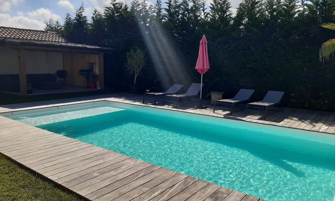 Tosse Casa | Maison Avec Piscine Chauffée Sécurisée à Moins de 10 min des Plages