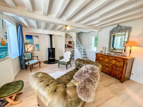 Courtonne-la-Meurdrac Casa | Maison charmante avec jacuzzi et cours d'eau